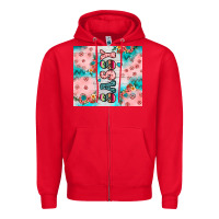 Red sassy Zipper Hoodie - JahusDesignShop