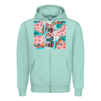 Seafoam sassy Zipper Hoodie - JahusDesignShop