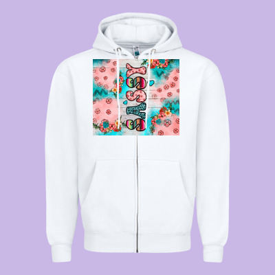 Sassy Zipper Hoodie Designed By Jahusdesignshop