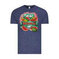 Vintage Denim watermelon truck Vintage Tee - Zillion Design Studio