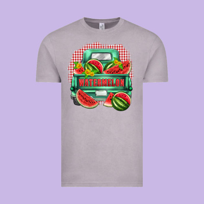 Watermelon Truck Vintage Tee Designed By Zillion Design Studio