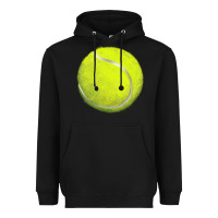 Black tennis bal Heavyweight Hoodie - BarkalooDesign