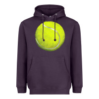 Plum tennis bal Heavyweight Hoodie - BarkalooDesign