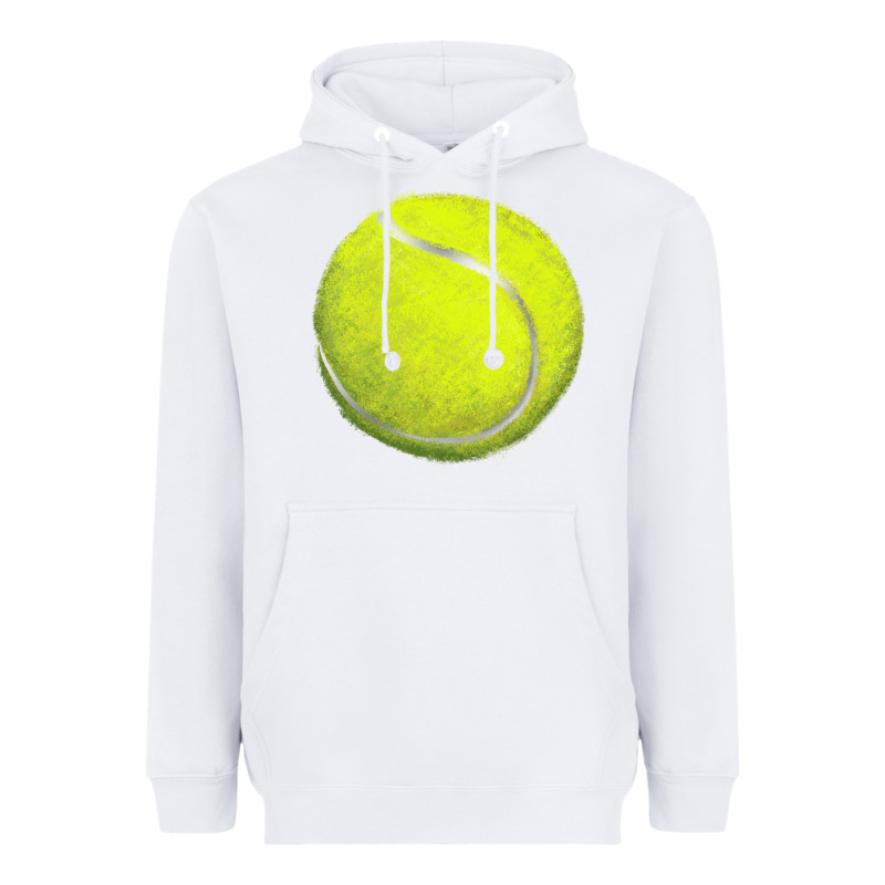 Tennis Bal Heavyweight Hoodie by BarkalooDesign | Teevron