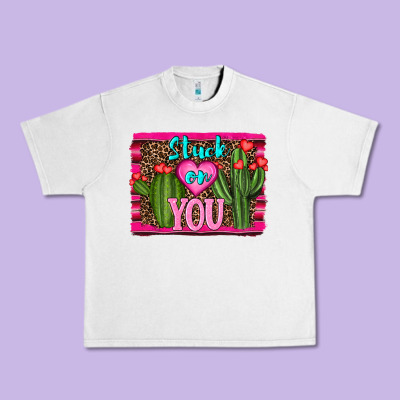 Stuck On You Cactus Urban Heavy Tee Designed By Ranaportraitstore