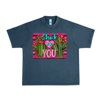 Midnight Navy stuck on you cactus Urban Heavy Tee - RanaPortraitStore
