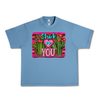 Pebble Blue stuck on you cactus Urban Heavy Tee - RanaPortraitStore