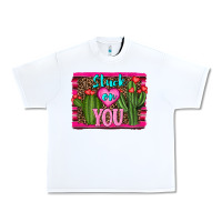 White stuck on you cactus Urban Heavy Tee - RanaPortraitStore