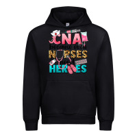 Black Western CNA Because Nurses Need Heroes Urban Hoodie - LillyAllenDesigns