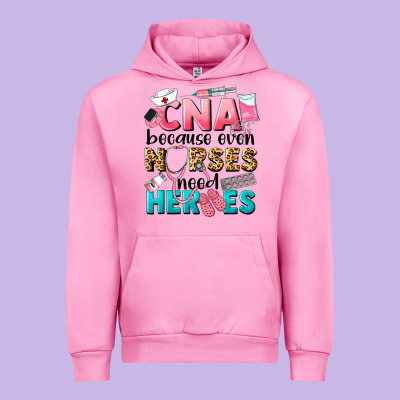 Western Cna Because Nurses Need Heroes Urban Hoodie Designed By Lillyallendesigns