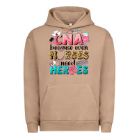 Pigment Burro Western CNA Because Nurses Need Heroes Urban Hoodie - LillyAllenDesigns