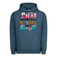 Pigment Midnight Navy Western CNA Because Nurses Need Heroes Urban Hoodie - LillyAllenDesigns