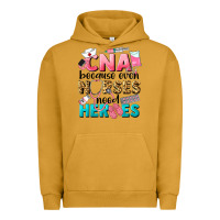 Pigment Peanut Butter Western CNA Because Nurses Need Heroes Urban Hoodie - LillyAllenDesigns