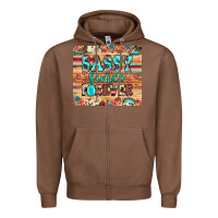 Chestnut sassy since forever Zipper Hoodie - JahusDesignShop