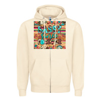 Sandshell sassy since forever Zipper Hoodie - JahusDesignShop