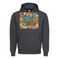 Smoke sassy since forever Zipper Hoodie - JahusDesignShop