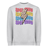 Heather Grey sped crew Heavyweight Sweatshirt - MaliasSmallBusiness