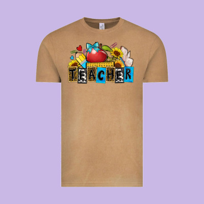 Teacher Vintage Tee Designed By Zillion Design Studio