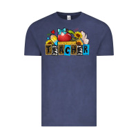 Vintage Denim teacher Vintage Tee - Zillion Design Studio