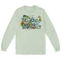 Matcha school nurse Long Sleeve Tee - CowhideDigitalArt
