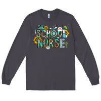 Smoke school nurse Long Sleeve Tee - CowhideDigitalArt