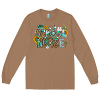 Toasted Coconut school nurse Long Sleeve Tee - CowhideDigitalArt
