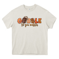 Cream Gobble Gobble Til You Wobble Heavy Core Tee - LillyAllenDesigns