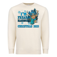 Sandshell im freakin freezin christmas 2023 Premium Sweatshirt - NancyCooperArtShop