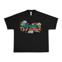 Black blessed teacher Urban Heavy Tee - texasbilliewilder