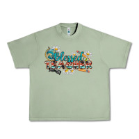 Oil Green blessed teacher Urban Heavy Tee - texasbilliewilder