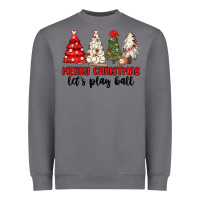 Storm merry christmas let s play ball baseball Heavyweight Sweatshirt - MaliasSmallBusiness