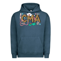 Pigment Midnight Navy Western Certified Medical Assistant Urban Hoodie - LillyAllenDesigns