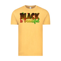Vintage Mustard black is beautiful juneteenth Vintage Tee - texasbilliewilder