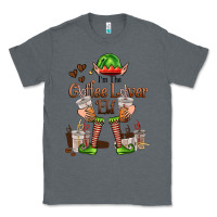 Charcoal Heather im the coffee lover elf Classic Tee - FaDigitalArtStudio