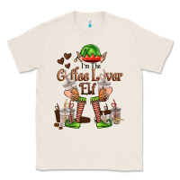 Natural im the coffee lover elf Classic Tee - FaDigitalArtStudio