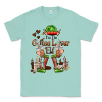 Seafoam im the coffee lover elf Classic Tee - FaDigitalArtStudio