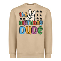 Mushroom the birthday dude Heavyweight Sweatshirt - MaliasSmallBusiness