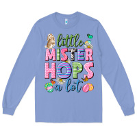Colony Blue Little mister hops a lot Easter Long Sleeve Tee - Neo Western