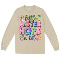 Mushroom Little mister hops a lot Easter Long Sleeve Tee - Neo Western