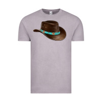 Vintage Zinc cowboy cap Vintage Tee - BarkalooDesign