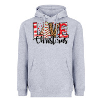 Heather Grey love christmas tree cake Heavyweight Hoodie - Jasminsmagicworld