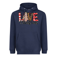 Navy love christmas tree cake Heavyweight Hoodie - Jasminsmagicworld