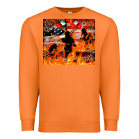 Carrot Western Firefighters With Thin Red Line Premium Sweatshirt - LillyAllenDesigns