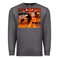 Charcoal Heather Western Firefighters With Thin Red Line Premium Sweatshirt - LillyAllenDesigns