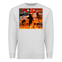 Dove Grey Western Firefighters With Thin Red Line Premium Sweatshirt - LillyAllenDesigns