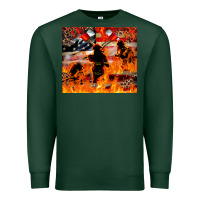 Sports Green Western Firefighters With Thin Red Line Premium Sweatshirt - LillyAllenDesigns