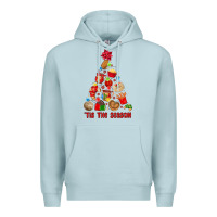 Blue Mist tis the season mexican christmas Premium Hoodie - MaliasSmallBusiness