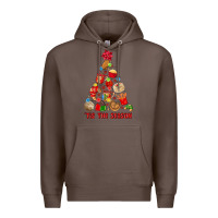Coffee tis the season mexican christmas Premium Hoodie - MaliasSmallBusiness