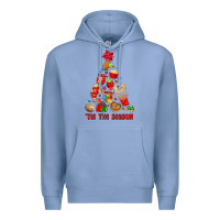 Colony Blue tis the season mexican christmas Premium Hoodie - MaliasSmallBusiness