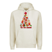 Oatmeal Heather tis the season mexican christmas Premium Hoodie - MaliasSmallBusiness